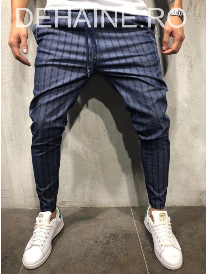 Pantaloni barbati bleumarin smart casual zr a3564 b3-3